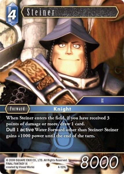 Steiner (4) [OP4] - Final Fantasy TCG Single