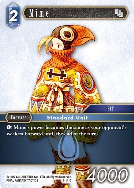 Mime (4) [OP4] - Final Fantasy TCG Single