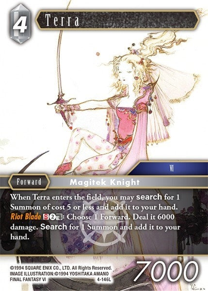 Terra (4) [OP4] - Final Fantasy TCG Single