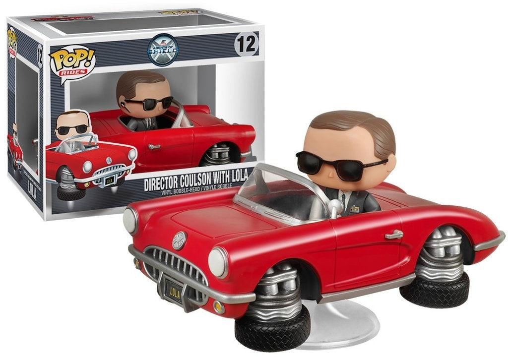 Agents of S.H.I.E.L.D.: Director Coulson with Lola (Bobble-Head) (12) [POP!] - Funko Sealed