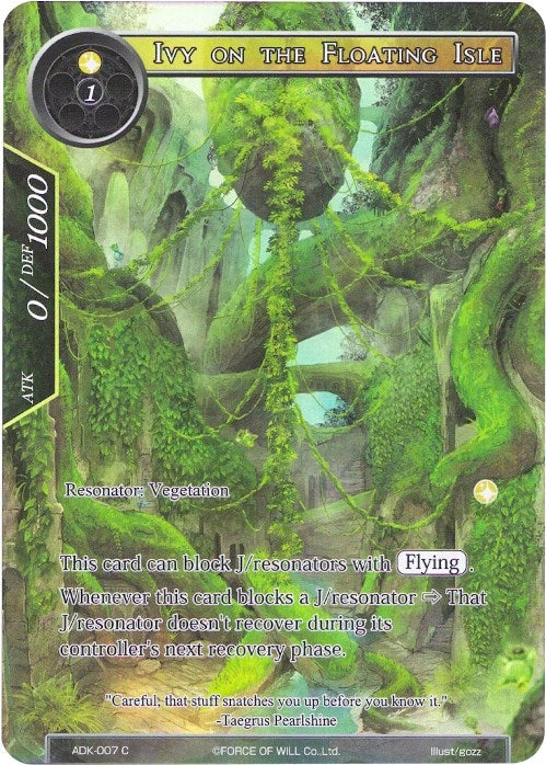 Ivy on the Floating Isle (Full Art) (7) [ADK] - Force of Will Single