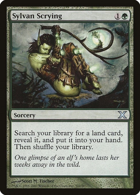 Sylvan Scrying (302) [10E] - MTG Single