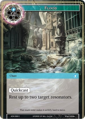 Flood (68) [ADK] - Force of Will Single