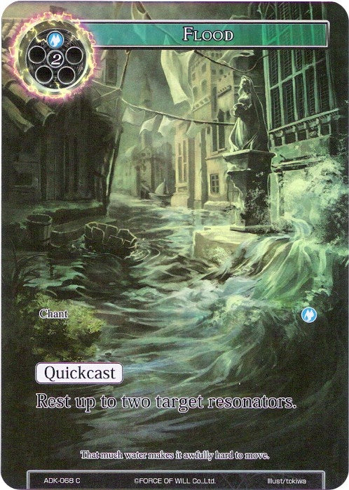 Flood (Full Art) (68) [ADK] - Force of Will Single