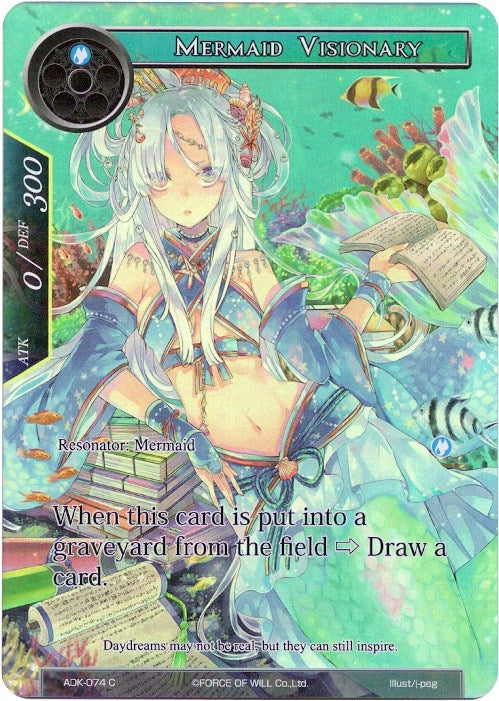 Mermaid Visionary (Full Art) (74) [ADK] - Force of Will Single