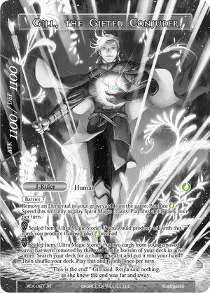 Gill // Gill the Gifted Conjurer (Uber Rare) (97) [ADK] - Force of Will Single