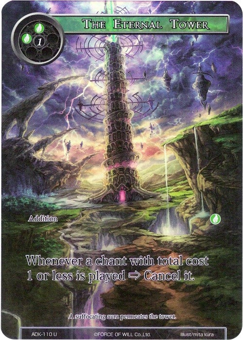 The Eternal Tower (Full Art) (110) [ADK] - Force of Will Single