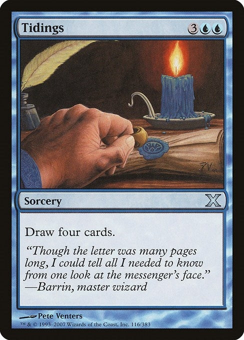 Tidings (116) [10E] - MTG Single