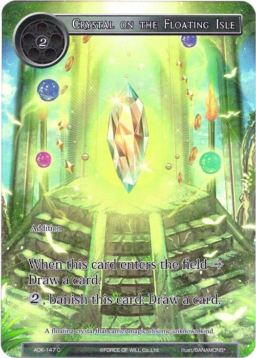 Crystal on the Floating Isle (Full Art) (147) [ADK] - Force of Will Single