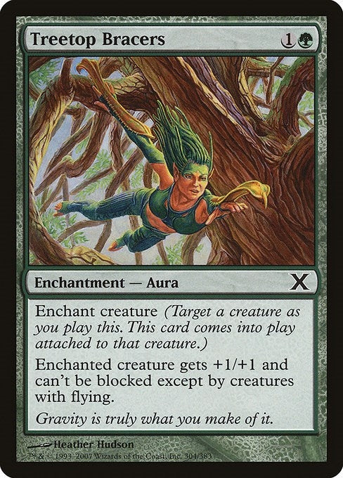 Treetop Bracers (304) [10E] - MTG Single