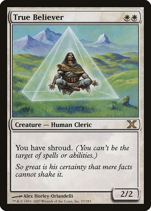 True Believer (53) [10E] - MTG Single