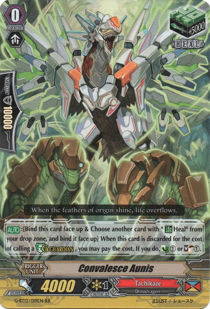 Convalesce Aunis (13019) [G-BT13] - Cardfight Vanguard Single
