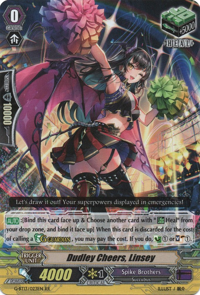 Dudley Cheers Linsey (13023) [G-BT13] - Cardfight Vanguard Single