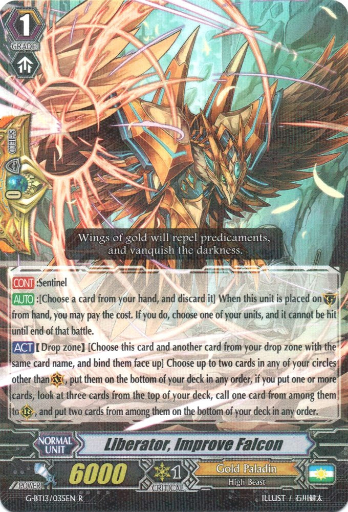 Liberator Improve Falcon (13035) [G-BT13] - Cardfight Vanguard Single