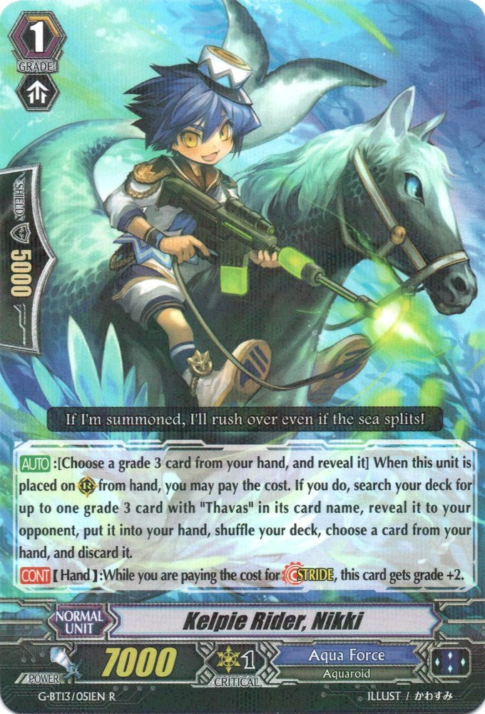 Kelpie Rider Nikki (13051) [G-BT13] - Cardfight Vanguard Single