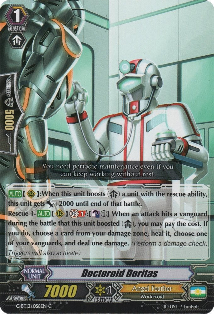 Doctoroid Doritas (13058) [G-BT13] - Cardfight Vanguard Single
