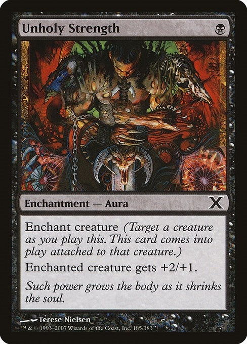 Unholy Strength (185) [10E] - MTG Single
