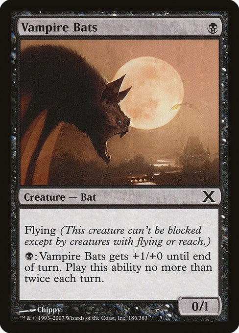 Vampire Bats (186) [10E] - MTG Single