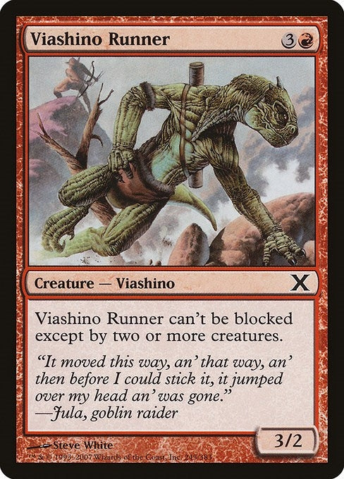 Viashino Runner (245) [10E] - MTG Single