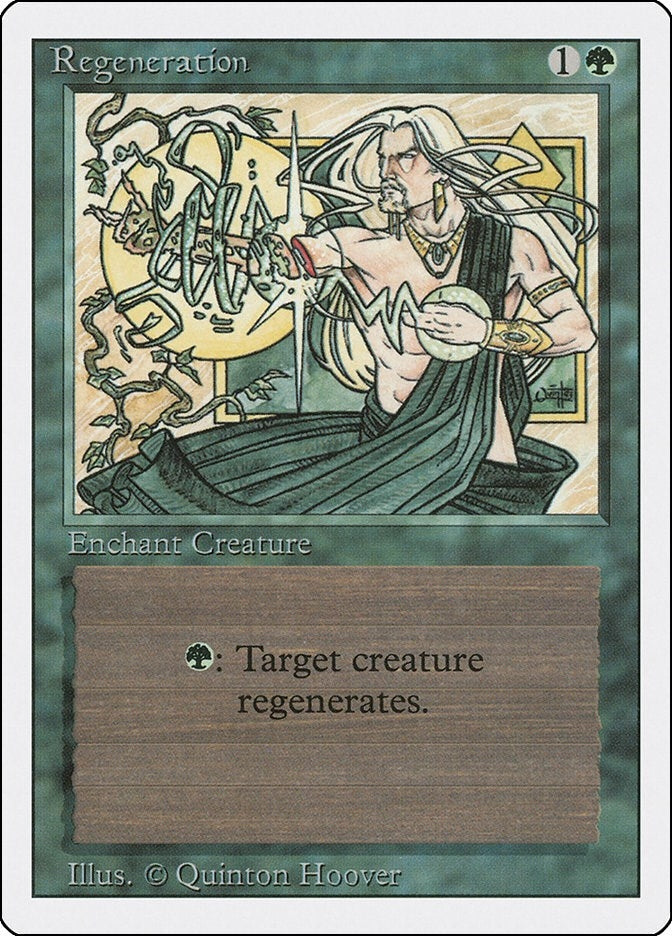 Regeneration [3ED] - MTG Single