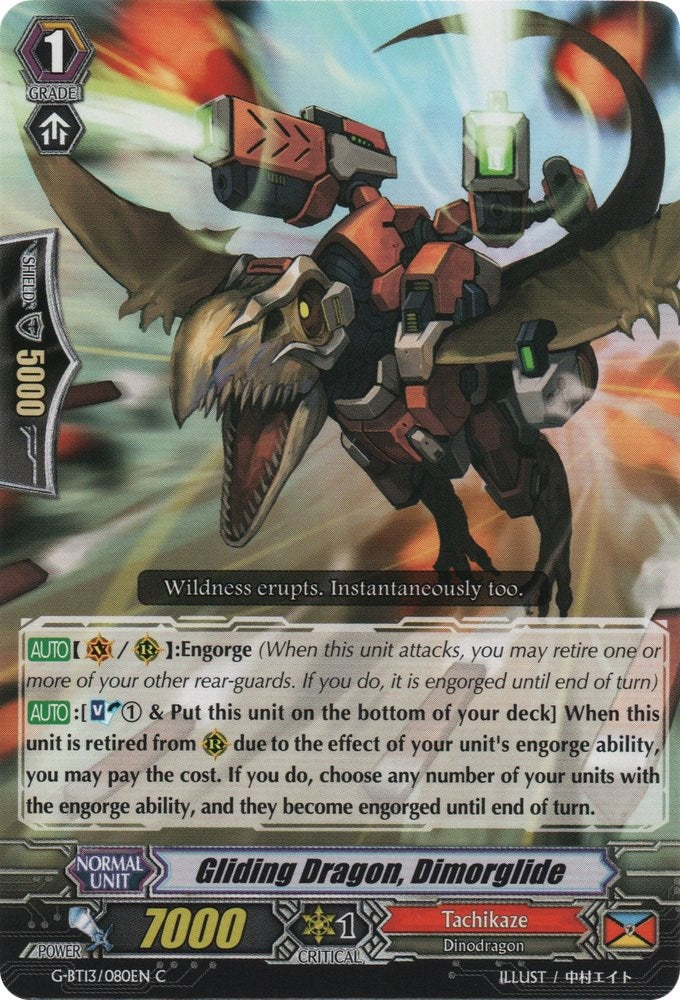 Gliding Dragon Dimorglide (13080) [G-BT13] - Cardfight Vanguard Single