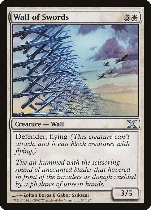 Wall of Swords (57) [10E] - MTG Single