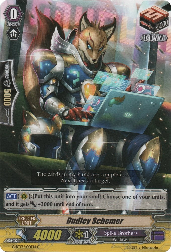 Dudley Schemer (13100) [G-BT13] - Cardfight Vanguard Single