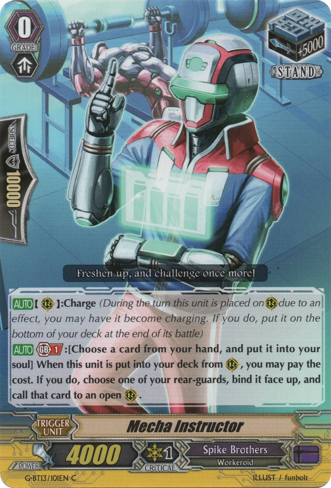 Mecha Instructor (13101) [G-BT13] - Cardfight Vanguard Single