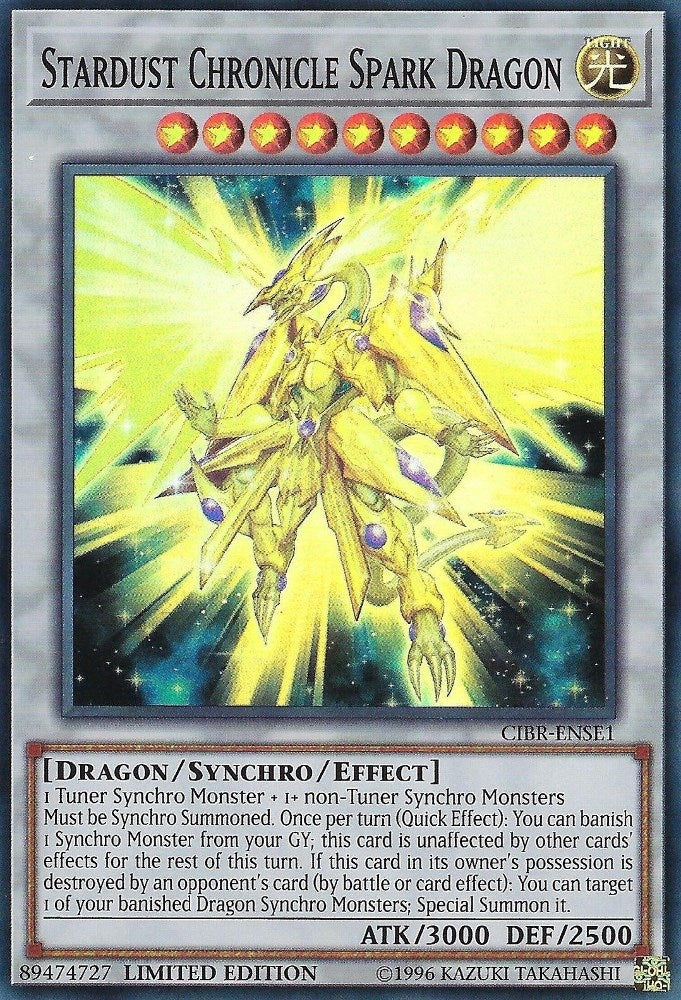 Stardust Chronicle Spark Dragon (1) (CIBR) - YuGiOh Single