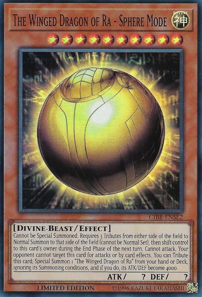 The Winged Dragon of Ra - Sphere Mode (2) (CIBR) - YuGiOh Single