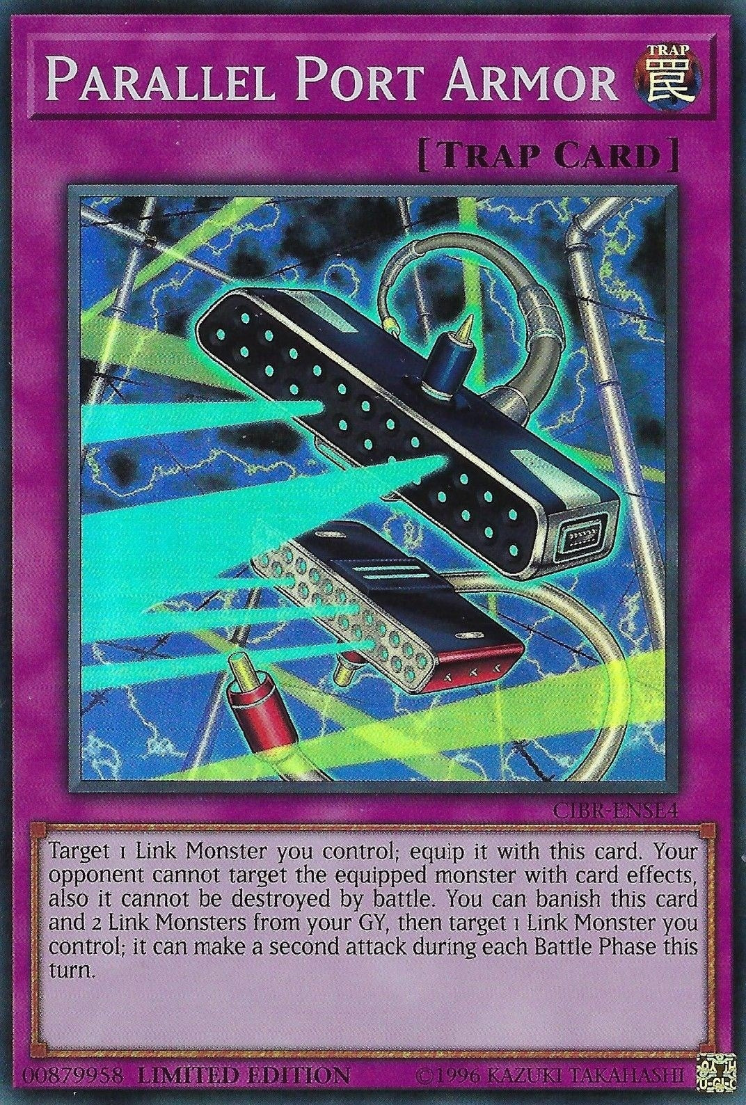 Parallel Port Armor (4) (CIBR) - YuGiOh Single