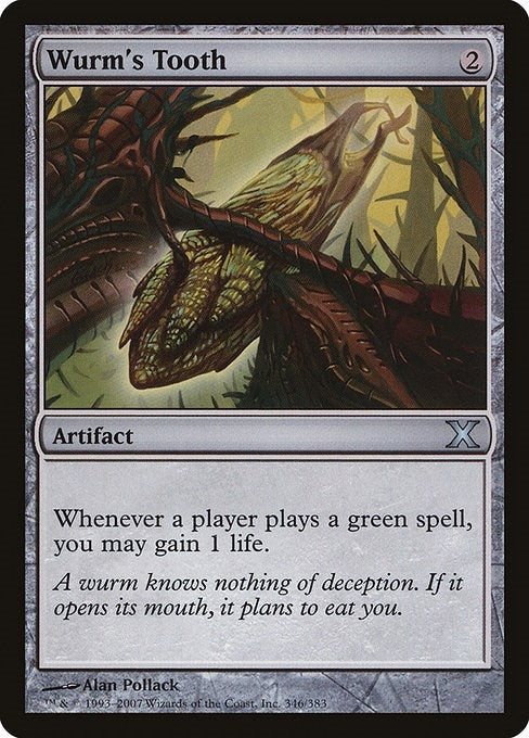 Wurm’s Tooth (346) [10E] - MTG Single