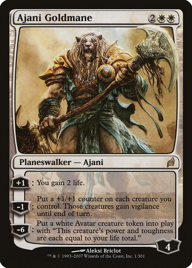 Ajani Goldmane (1) [LRW] - MTG Single