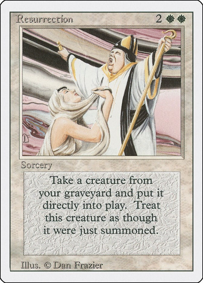 Resurrection [3ED] - MTG Single