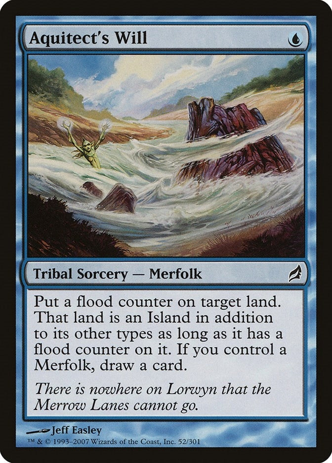 Aquitect’s Will (52) [LRW] - MTG Single