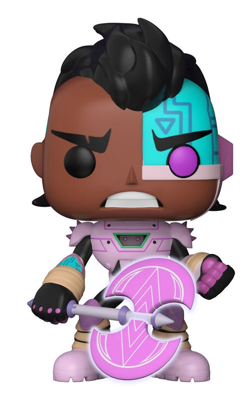 Teen Titans Go! The Night Begins To Shine: Cyborg (Glow in the Dark) (Toys R Us Exclusive) [POP!] - Funko Sealed
