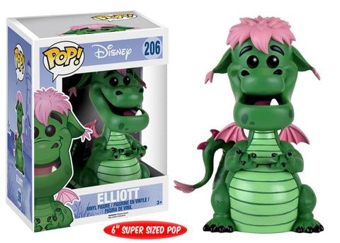 Pete’s Dragon: Elliott Super Sized 6’’ (206) [POP!] - Funko Sealed