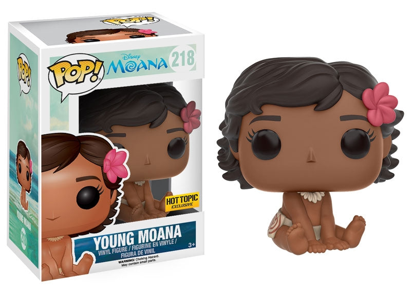 Moana: Young Moana (Sitting) (Hot Topic Exclusive) (218) [POP!] - Funko Sealed