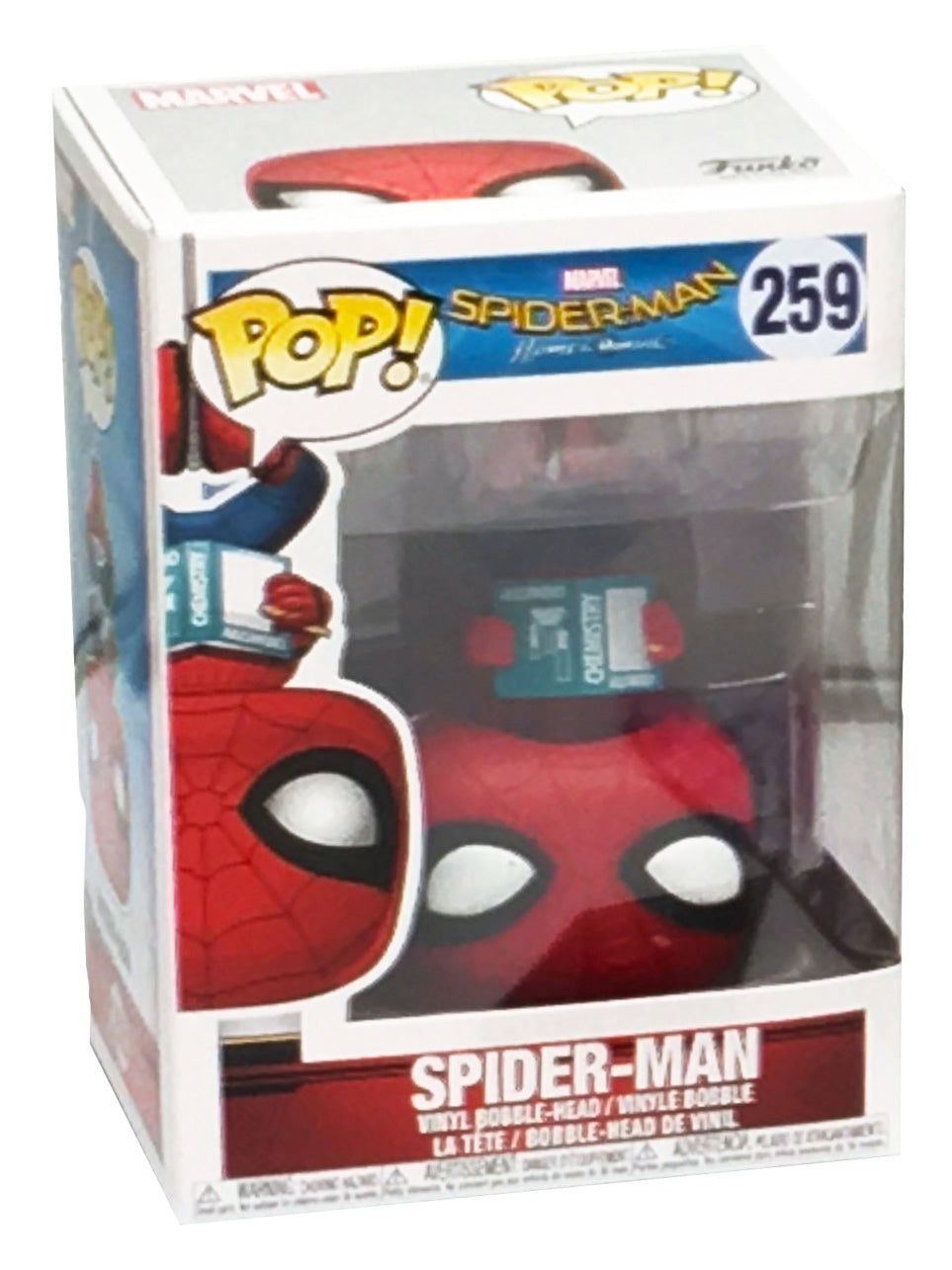 Spider-Man Homecoming: Spider-Man (Chemistry Book) (Walmart Exclusive) (259) [POP!] - Funko Sealed