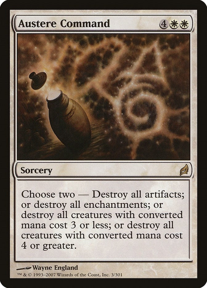 Austere Command (3) [LRW] - MTG Single