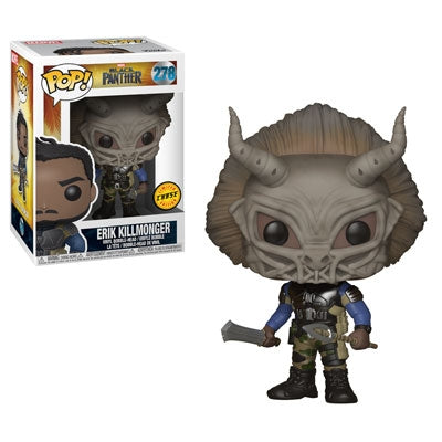 Black Panther: Erik Killmonger (Masked) (Limited Edition Chase) (278) [POP!] - Funko Sealed