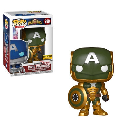 Marvel: Contest of Champions: Civil Warrior (Secret Empire) (Hot Topic Exclusive) (299) [POP!] - Funko Sealed