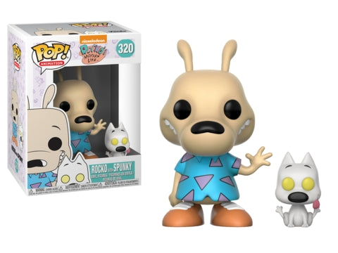 Rocko’s Modern Life: Rocko with Spunky (320) [POP!] - Funko Sealed