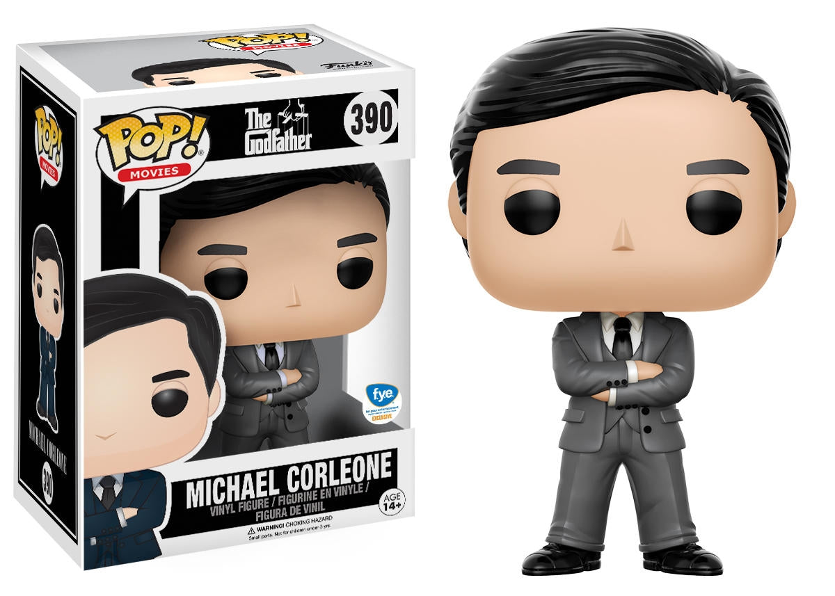 The Godfather: Michael Corleone (Grey Suit) (FYE Exclusive) (390) [POP!] - Funko Sealed