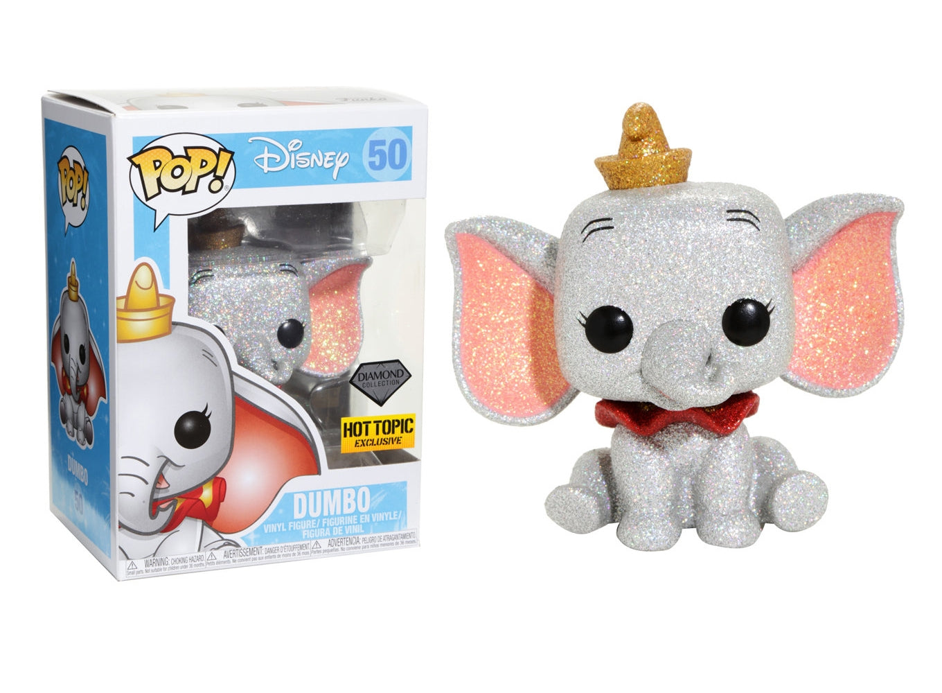Dumbo: Dumbo (Diamond Collection) (Hot Topic Exclusive) (50) [POP!] - Funko Sealed