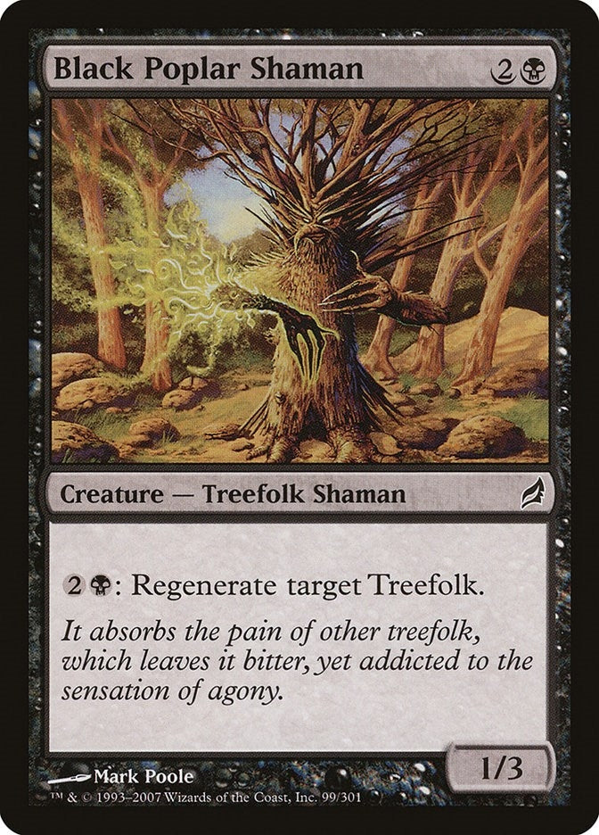 Black Poplar Shaman (99) [LRW] - MTG Single
