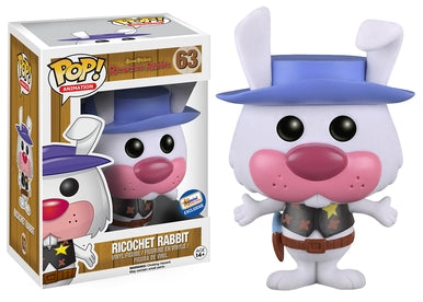 Hanna-Barbera: Ricochet Rabbit: Ricochet Rabbit (Flocked) (Gemini Collectibles Exclusive) (63) [POP!] - Funko Sealed