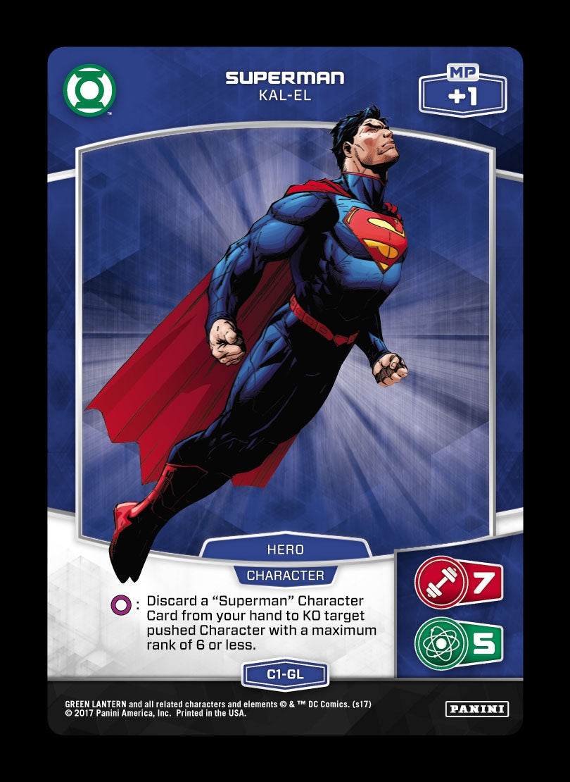 Superman - Kal-El (1) [GL] - MetaX TCG Single