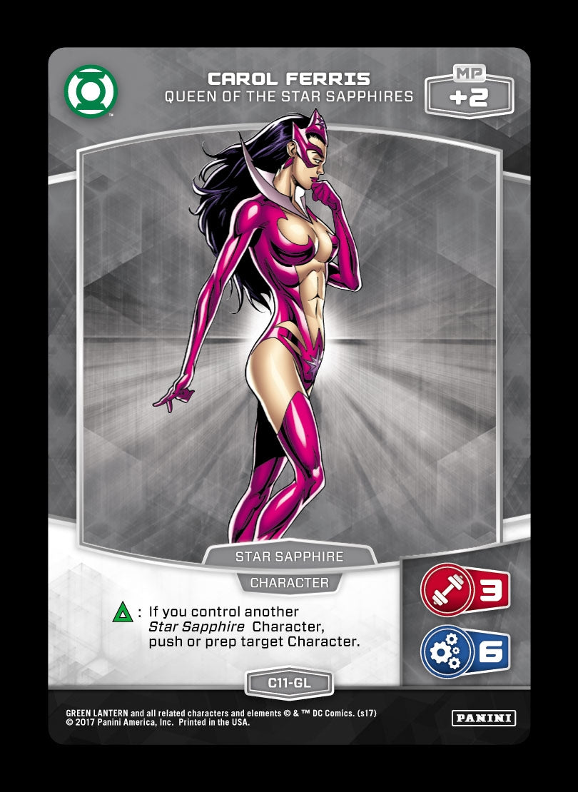 Carol Ferris - Queen of the Star Sapphires (11) [GL] - MetaX TCG Single