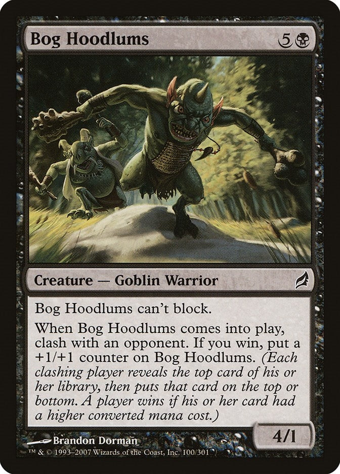 Bog Hoodlums (100) [LRW] - MTG Single